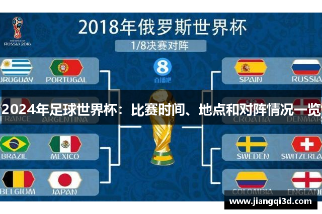 2024年足球世界杯：比赛时间、地点和对阵情况一览